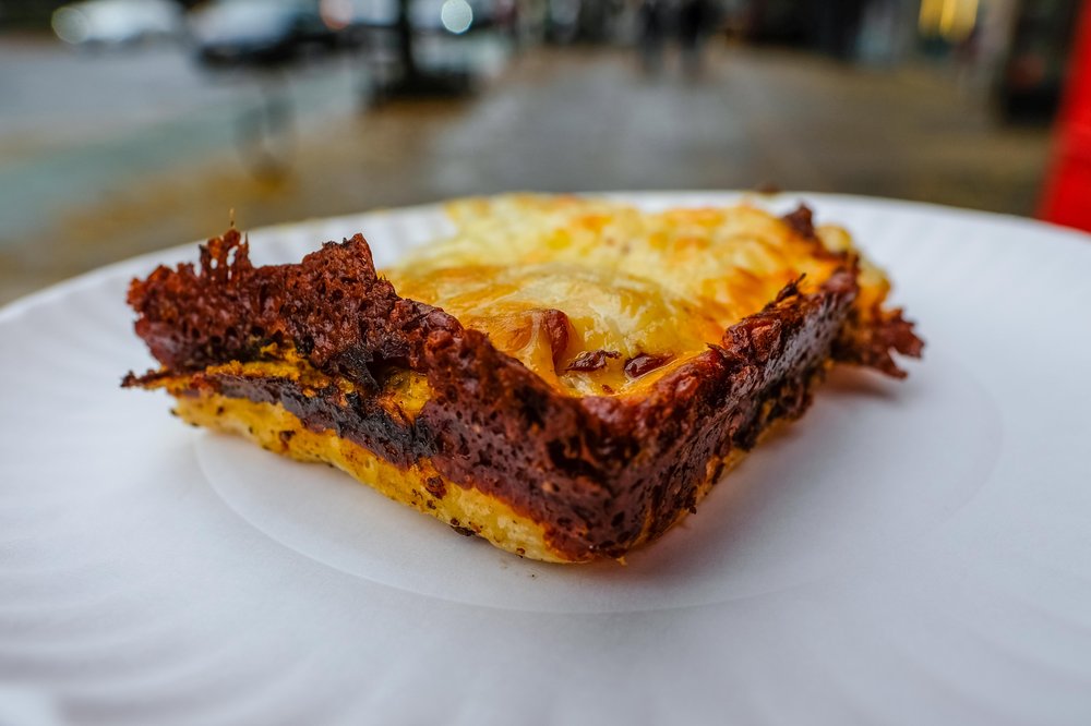 Cheesy crust