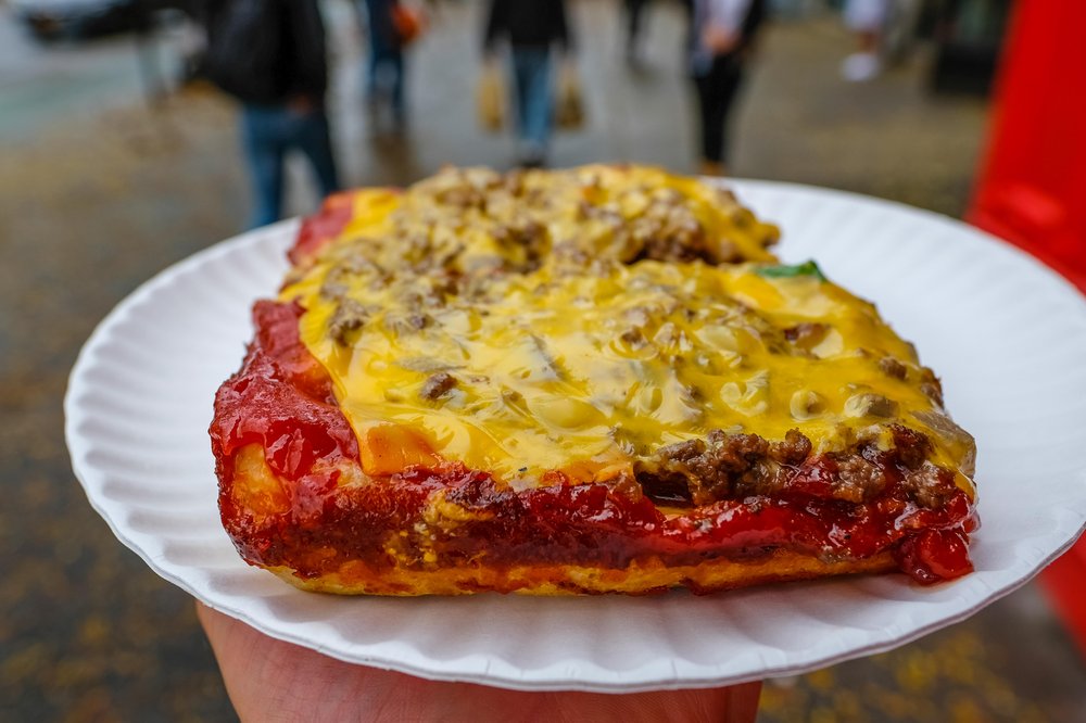 Chopped Cheese half pie ($5.50)