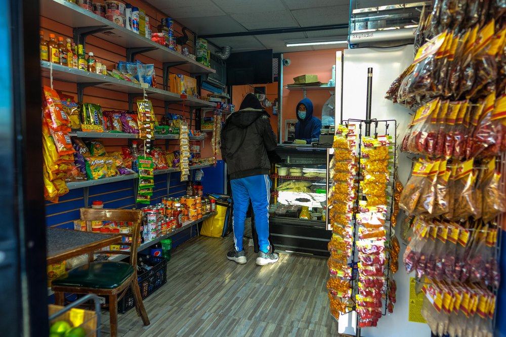 interior ordering counter