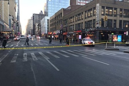 The intersection where Chaim Joseph was killed