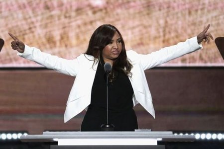 Lynne Patton at the Republican National Convention in 2016
