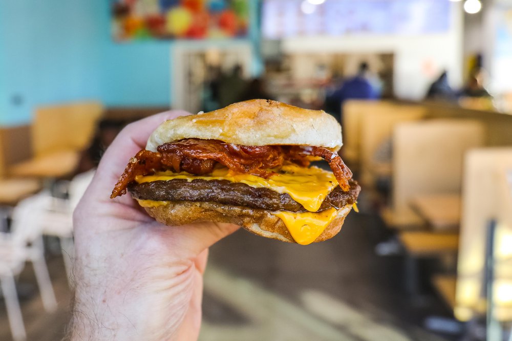 Sonic in Queens Garlic Butter Bacon Burger ($4.99)