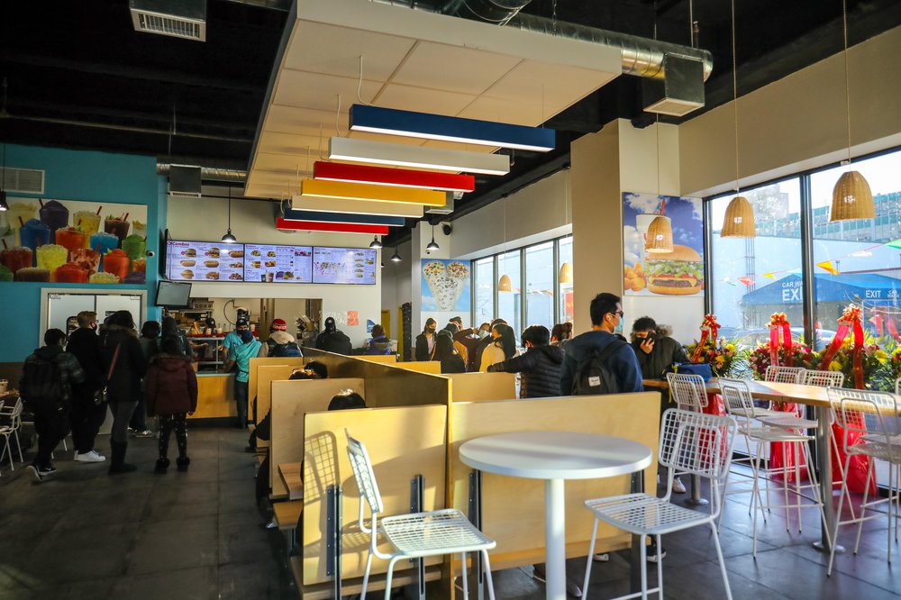 Sonic in Queens Inside the Sonic in Queens