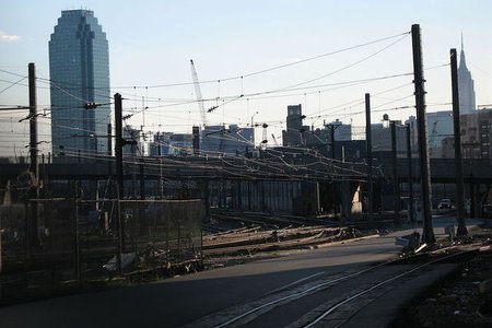 Sunnyside Yard from the east