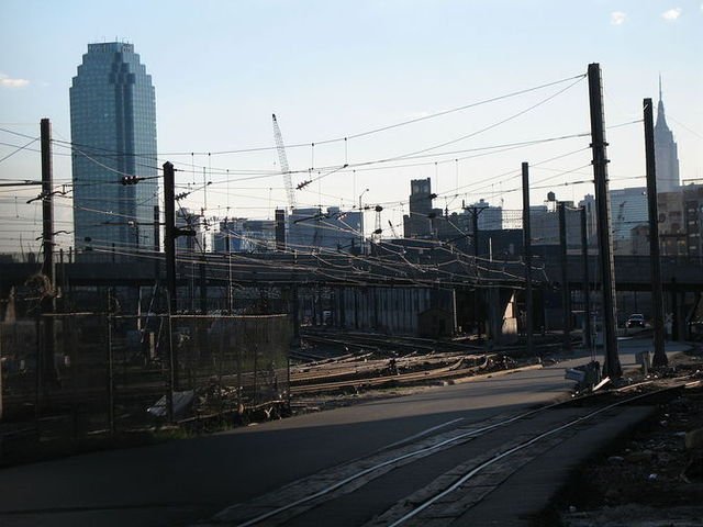 Sunnyside Yard from the east