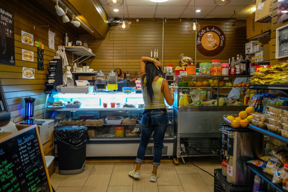 Yun Cafe Inside ordering station